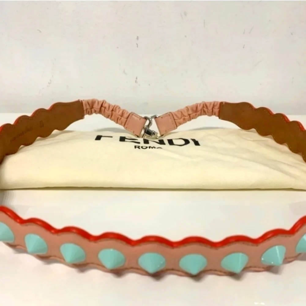 Fendi | Studded Leather Belt